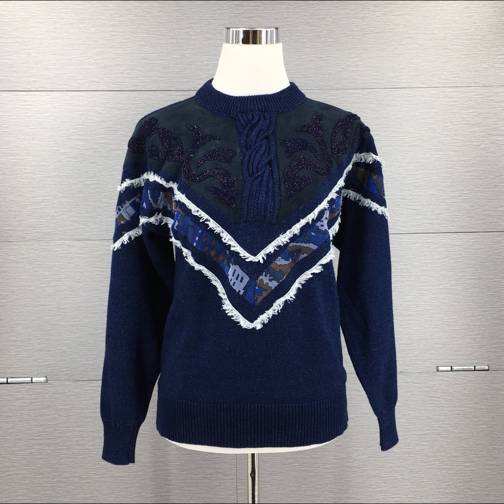 Vintage Pioneer Wear Women’s Sweater Size Medium